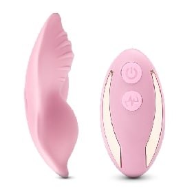 7 Speeds Pink Color Remote Control Silicone Wearable Panty Vibrator